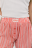 Soft Red Stripe Boxer Short