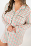 Holiday Stripe Sleep Dress