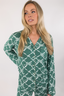 Evergreen Bows Long Sleeve & Pant Pajama Set