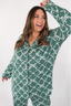 Evergreen Bows Long Sleeve & Pant Pajama Set