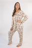 Champagne Swan Long Sleeve & Pant Pajama Set