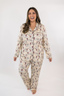 Champagne Swan Long Sleeve & Pant Pajama Set