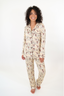 Champagne Swan Long Sleeve & Pant Pajama Set