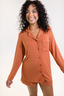 Terracotta Long Sleeve & Short Pajama Set