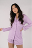 Lilac Dreams Long Sleeve & Short Pajama Set