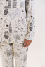 Bone Halloween Toile Long Sleeve & Pant Pajama Set