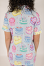 Sweetheart Cakes in Sky Short Sleeve & Cropped Pant Pajama Set